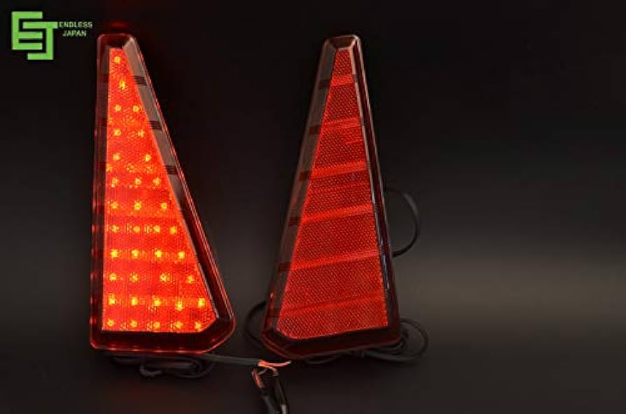 80系ノアSi/ヴォクシーZs 専用設計 LEDリフレクター反射板☆車検対応☆ LEDリフレクター/LEDリアバンパーライト-80系ノアSi・ヴォクシー